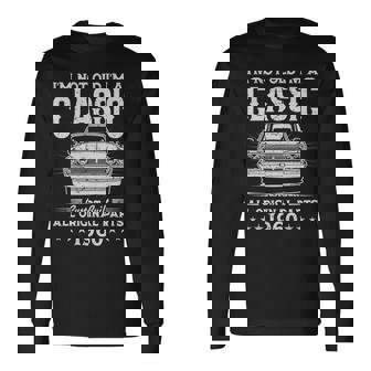 66 歳のギフト ヴィンテージ クラシックカー 1960 66 歳の誕生日 長袖tシャツ 長袖Tシャツ - Kawaiitshirt