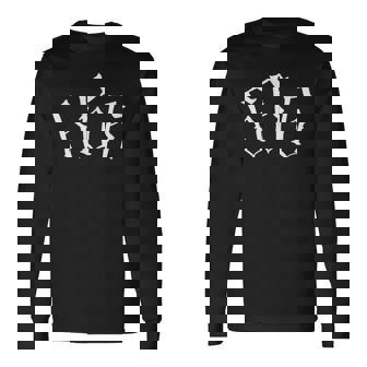 666Atan Death Metalatanist Gothic 長袖Tシャツ - Kawaiitshirt