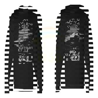 66歳の誕生日 1960年クラシックカー 長袖Tシャツ - Kawaiitshirt