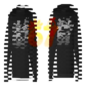 67 Thanksgiving Turkey Thanksgiving 67 Turkey Long Sleeve T-Shirt | Mazezy