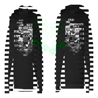 7 Year Old Birthday Soccer I Was 6 Now I'm 7 Long Sleeve T-Shirt - Thegiftio