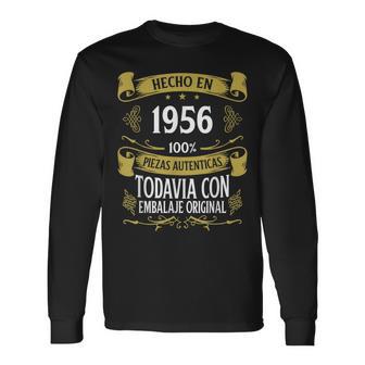 70 Cumpleaños Hombre 70 Años Hecho En 1956 Regalos Camiseta de manga larga - Regaloses
