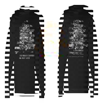 70周年だよ！70頭集合カラー 長袖Tシャツ - Kawaiitshirt