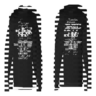 70歳 モーターサイクリスト モーターサイクル ライダー 1954 70歳の誕生日 長袖Tシャツ - Kawaiitshirt