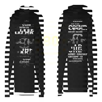 80 歳の誕生日 男性 オールドタイマー ヴィンテージ 1946 面白い 長袖Tシャツ - Kawaiitshirt