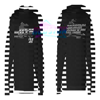 80S Houston 80年代ヒューストン 長袖tシャツ 長袖Tシャツ - Kawaiitshirt