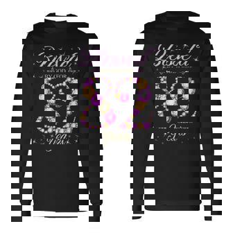 82歳の82歳の誕生日bデーパーティーに神に祝福されて 長袖Tシャツ - Kawaiitshirt