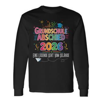 Abschluss Grundschule Geschafft 2026 Abschied Langarmshirts - Geschenkecke