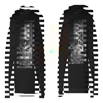 Aei And Eai 磁器 セミ脆弱ヒューマノイド マガタマai。 長袖tシャツ 長袖Tシャツ - Kawaiitshirt