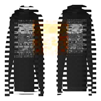 African Hippo Family Tribal Kente Pattern Safari Ghana Long Sleeve T-Shirt | Mazezy