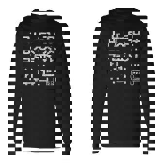 Alphabet Coréen Hangeul Hangul Cadeaux T-shirt à manches longues - Cadeauxyz