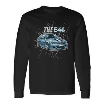 Alte Deutsche Klassische Autos E46 3Ererie Tuning Langarmshirts - Seseable
