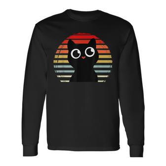 Amantes Lindos Del Gato De Laendimia Camiseta de manga larga - Regaloses