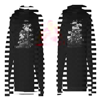 Amazing Go Kart Christmas Costume Long Sleeve T-Shirt | Mazezy