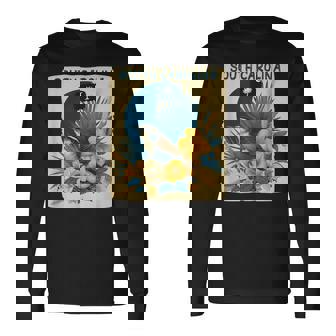 Amazing South Carolina Graphic With Nice Bird Look Long Sleeve T-Shirt | Mazezy