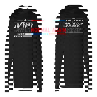 Make America Normal Again 2024 Presidential Long Sleeve T-Shirt - Thegiftio