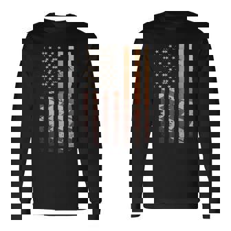 American Flag Racing Race Car Usa Family Matching Pit Crew Long Sleeve T-Shirt - Thegiftio