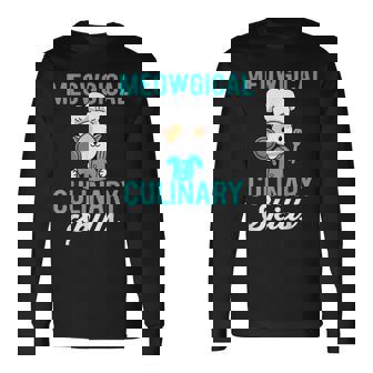 Amoureux Des Chats Chef Cuisinier Cuisine Restaurant Cuisine Amateur De Nourriture T-shirt à manches longues - Cadeauxyz