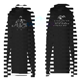 Anchorage Alaska Vintage Pride Souvenir Long Sleeve T-Shirt | Mazezy