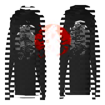 Ancient Japaneseamurai Bushido Code Warrior 長袖Tシャツ - Kawaiitshirt