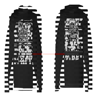 Angry Music Make Me Happy Heavy Metal Metalheads 長袖Tシャツ - Kawaiitshirt