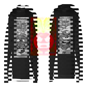 Angry Radish Long Sleeve T-Shirt | Mazezy