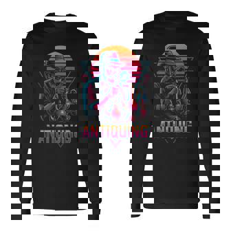 Antiquing Retro Long Sleeve T-Shirt | Mazezy