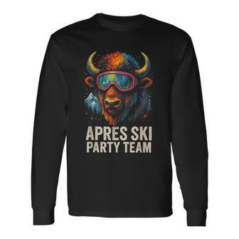 Apreski Party Team Apreski Party Hütten Langarmshirts - Seseable