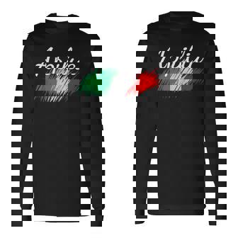 Aprilia イタリア 国旗 イタリア お土産 贈り物 お揃い イタリアン 長袖Tシャツ - Kawaiitshirt