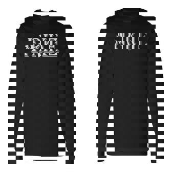 Arkie AK Arkansas Native Long Sleeve T-Shirt | Mazezy