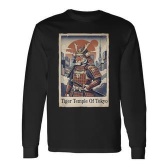 Art Japonais Ukiyo-E Tokyo Tiger T-shirt à manches longues - Cadeauxyz