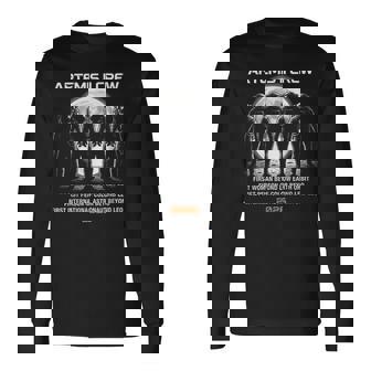 Artemis 2 Astronaut Moon Landing Long Sleeve T-Shirt - Monsterry