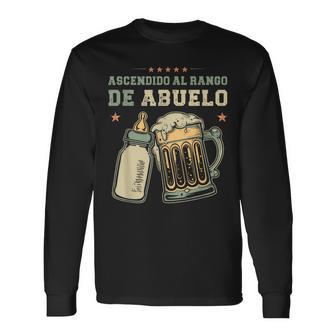 Ascendido Abuelo Anuncio Nieto Futuro Abuelo Camiseta de manga larga - Regaloses