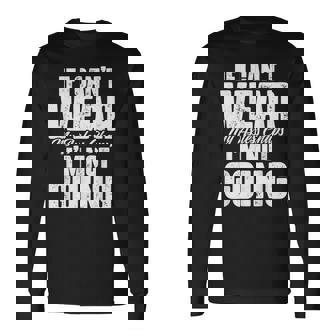 Assless Chaps ユーモア ダーティジョーク セクシーユーモア 長袖Tシャツ - Kawaiitshirt