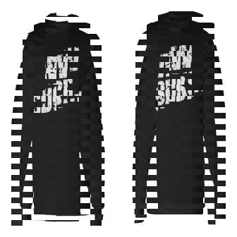 Awwhucksトウモロコシ好き 面白いことわざグラフィック 長袖Tシャツ - Kawaiitshirt