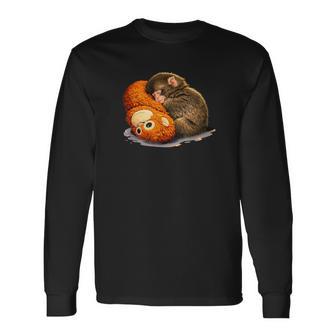 Baby Monkey Punch Cute Little Punch Long Sleeve T-Shirt - Thegiftio UK