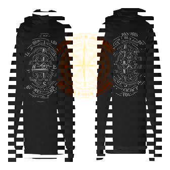 On Back Let Your Past Be Your Compass But Never Your Anchor Long Sleeve T-Shirt | Mazezy