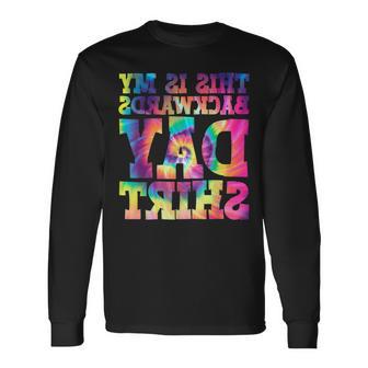 This Is My Backwards Day Long Sleeve T-Shirt - Thegiftio UK