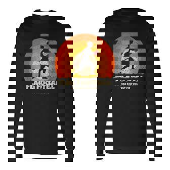 Bandera De Fútbol De Hombre O Niño Rápido Para Ti En Flag Football Camiseta de manga larga - Regaloses