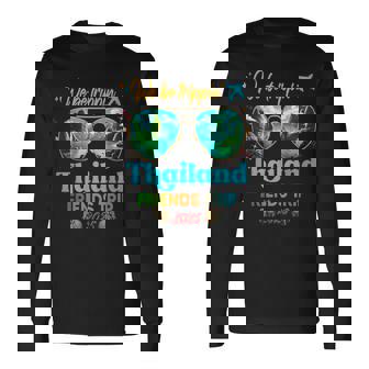 Bangkok Thailand Vacation 2025 Long Sleeve T-Shirt - Monsterry