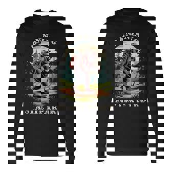 Banning State Park Minnesota Hiking Trail Adventure Bear Long Sleeve T-Shirt | Mazezy