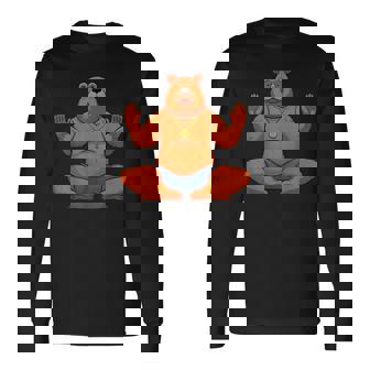 Bears YogaYogi Bear Long Sleeve T-Shirt | Mazezy