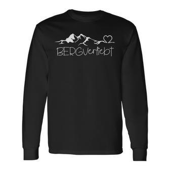 Berg Liebe Bergverliebt Wandern Bergsteiger Berge Wanderer Langarmshirts - Geschenkecke