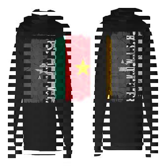 Best Cameroonian Mom Ever Cameroon Flag Mother's Day Long Sleeve T-Shirt | Mazezy