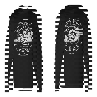 Best Uncle Ever Fist Bump Circle Emblem Uncle Long Sleeve T-Shirt | Seseable CA