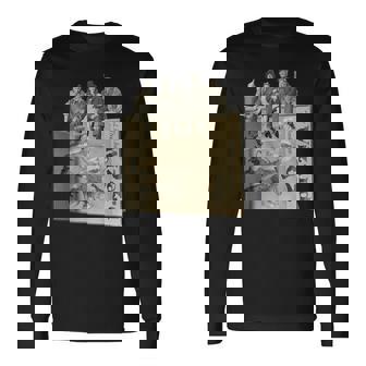 Big Oz Book オズの魔法使い ドロシー・トト ブリキの人 ライオン かかし 長袖Tシャツ - Kawaiitshirt