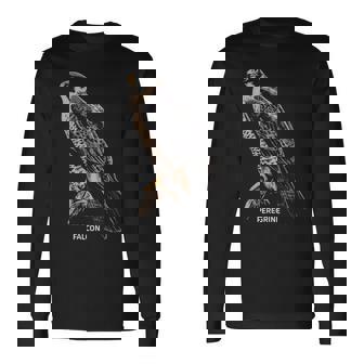 Bird Of Prey Peregrine Falcon Long Sleeve T-Shirt | Mazezy