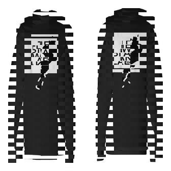 The Biwa Lake 琵琶湖 滋賀 地図【47都道府県】ジモtティ Jimo-T 地元愛 お土産 面白 長袖Tシャツ - Kawaiitshirt