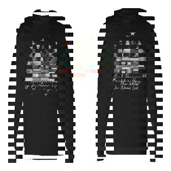 My Book Preference Has Me On The Naughty List Christmas Tree Long Sleeve T-Shirt - Thegiftio