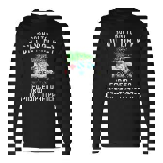 Born To Dilly Dally Forced To Pick Up The Pace Christmas EMT Long Sleeve T-Shirt | Mazezy